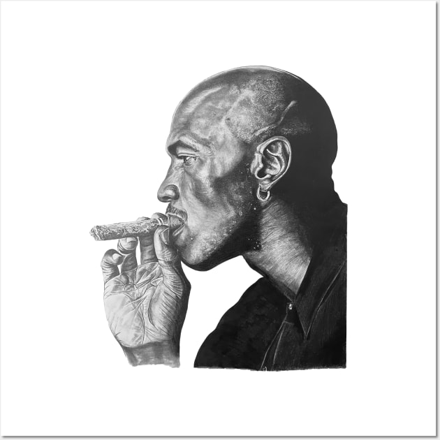 BASKETBALLART - JORDAN DRAWING Wall Art by JORDAN-ART23